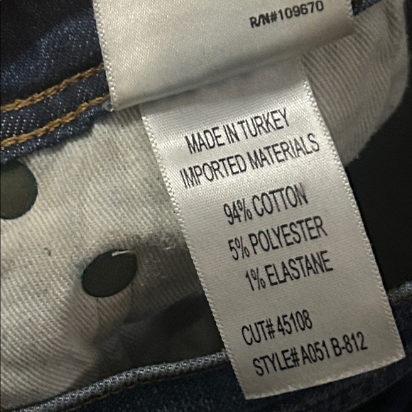 AGOLDE Roxanne Super High-Rise Skinny Jean – Freeway Dark Wash Size 26 - Picture 4 of 11